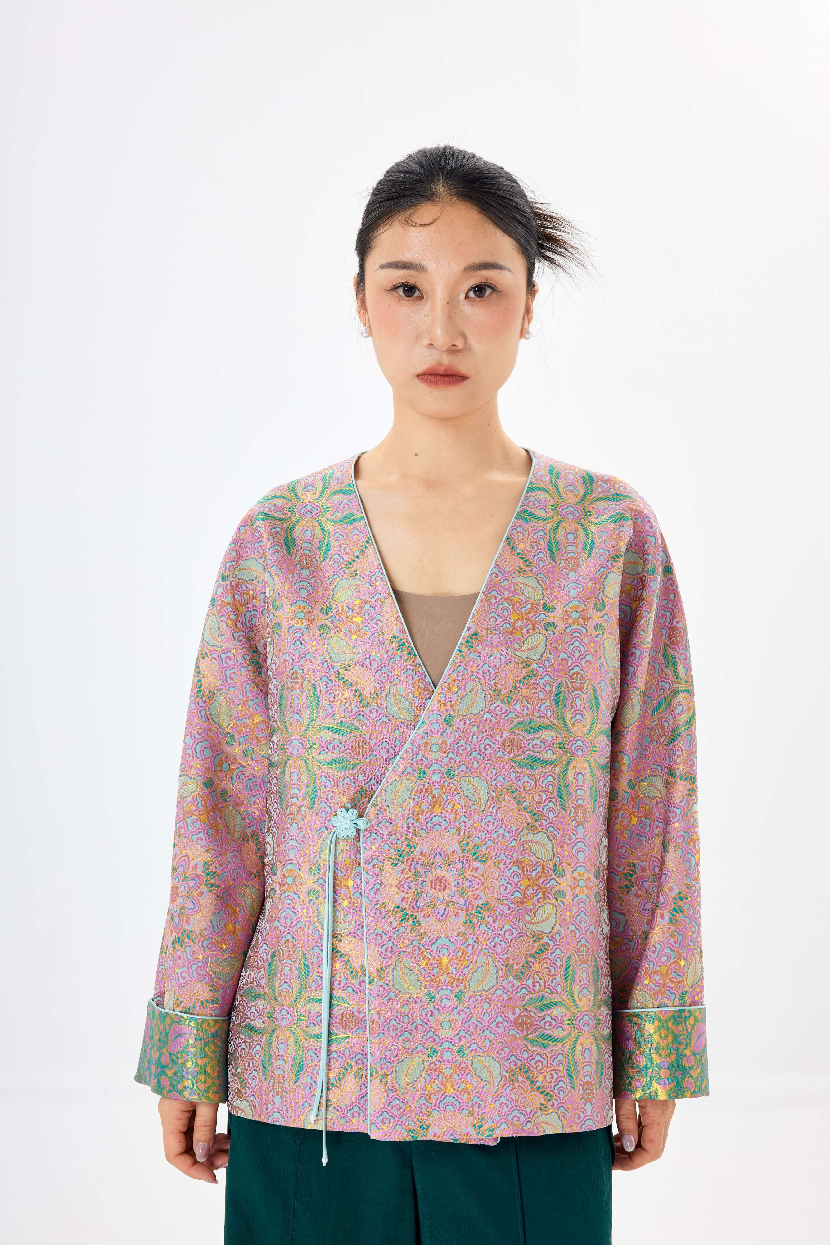 Bao Xiang flower│Coats & Jackets│Song brocade with gold thread