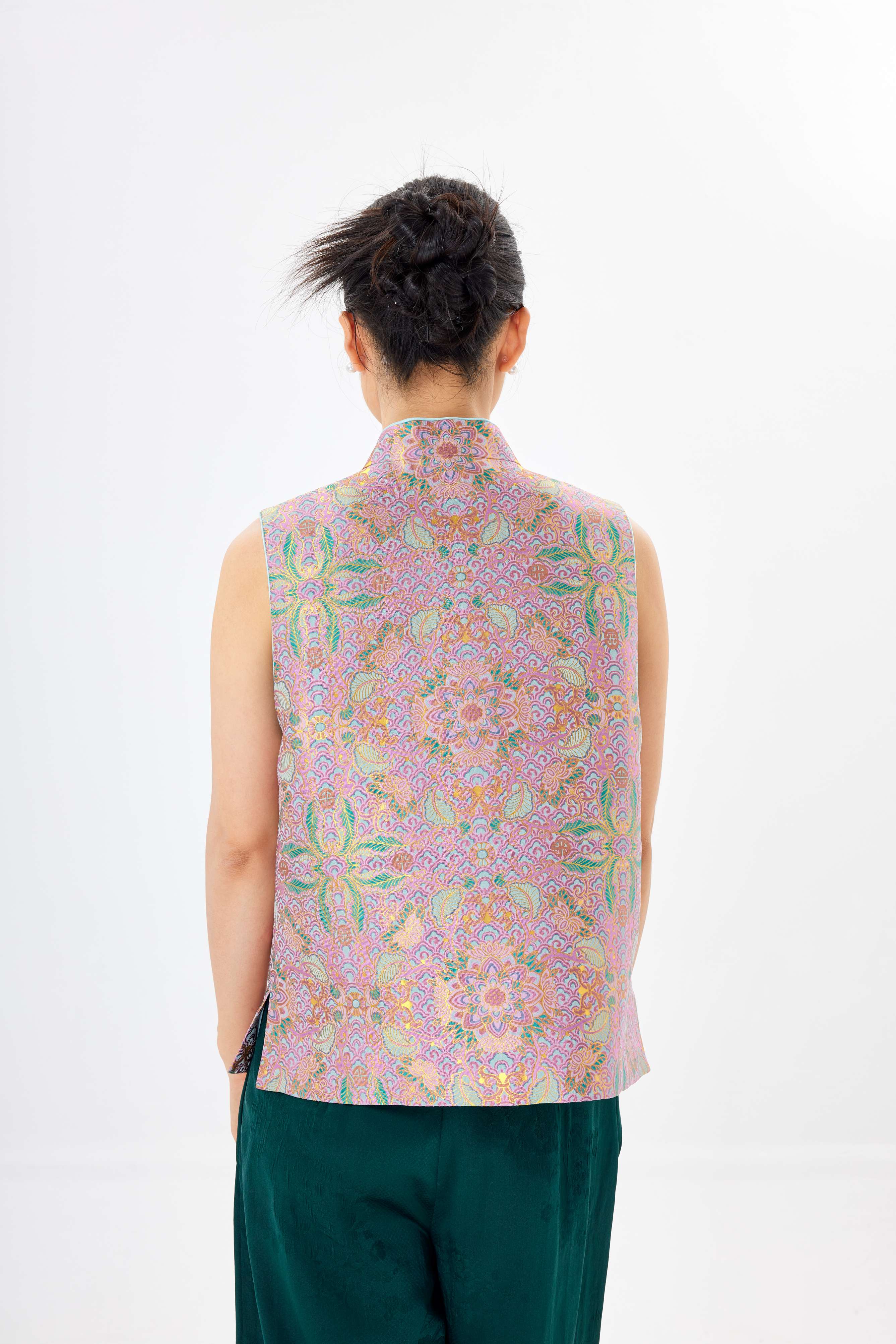 Bao Xiang flower│Tanks & Camis │Song brocade